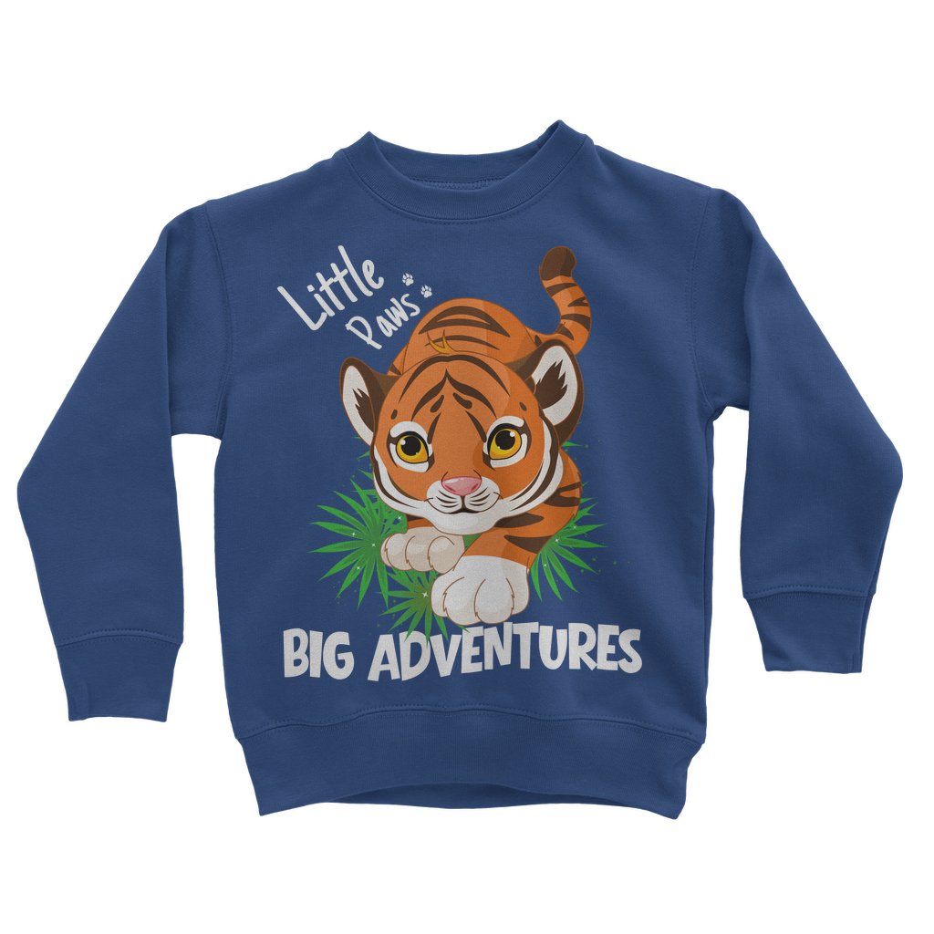 tiger-cub-little-paws-big-adventures-300 | Kids Sweatshirt