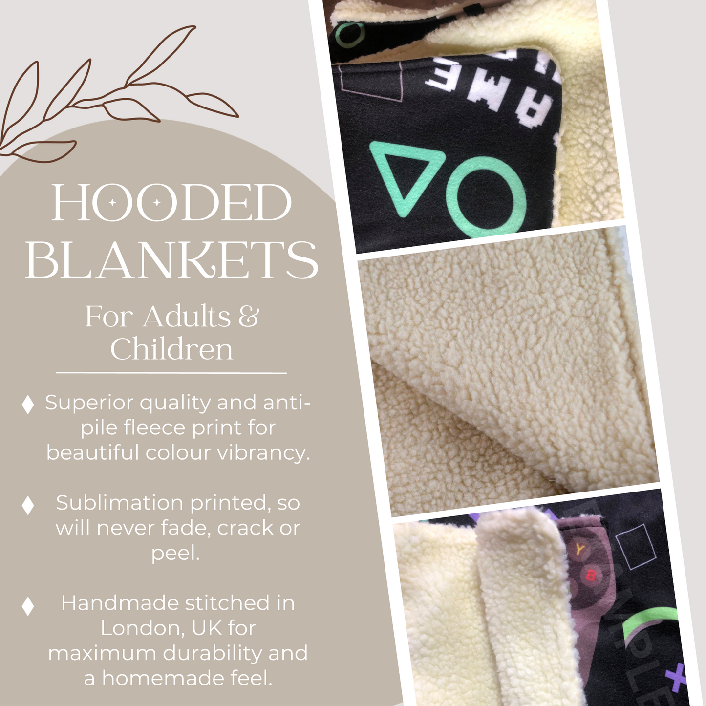 Dachshunds in Jumpers Hooded Blanket | 2 sizes