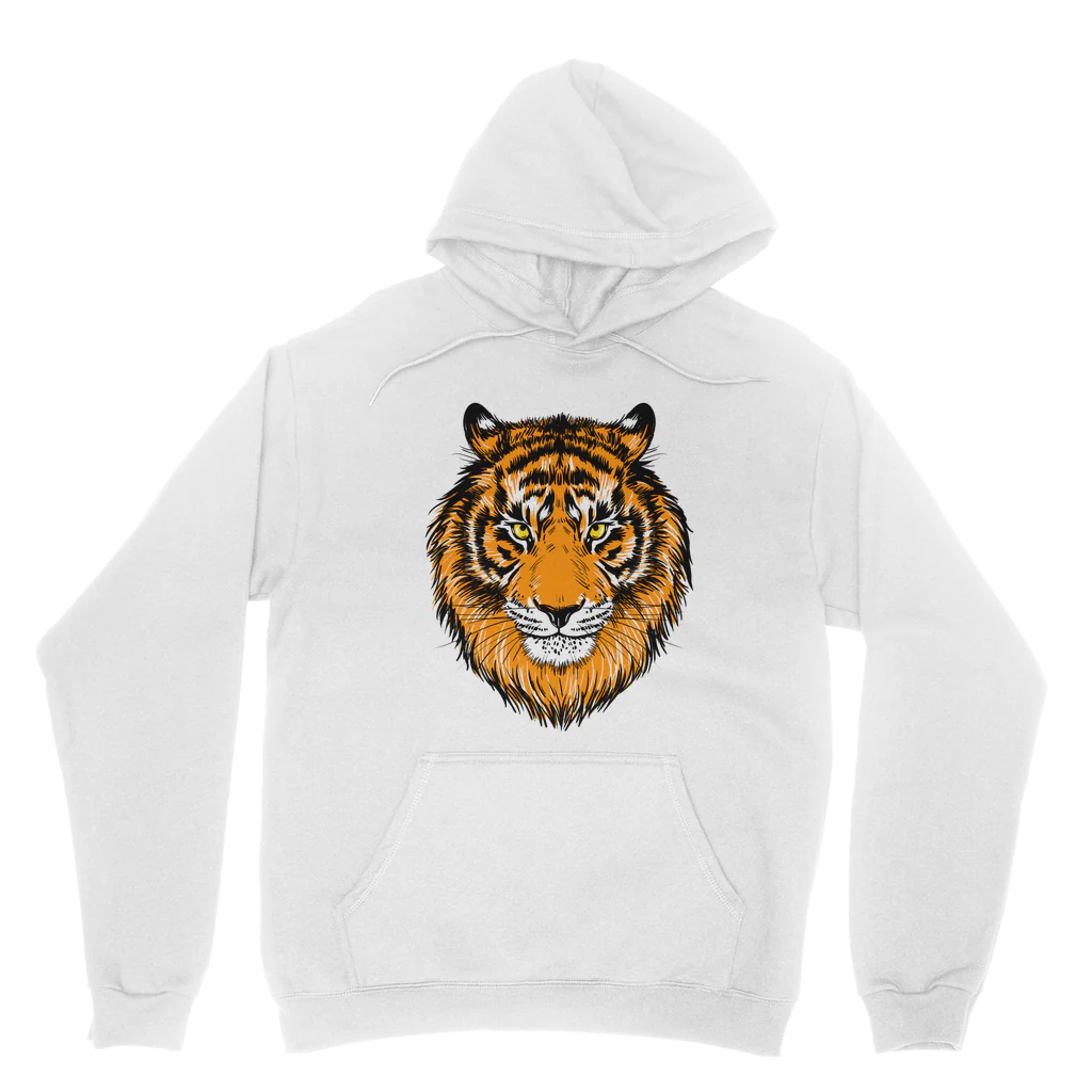 Men's Tiger Graphic Pullover Hoodie | XS - 5XL