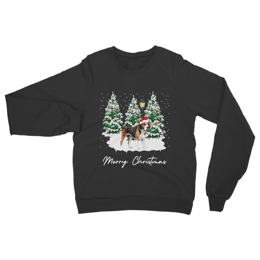 Festive Beagle - Unisex Adults Christmas Sweatshirt