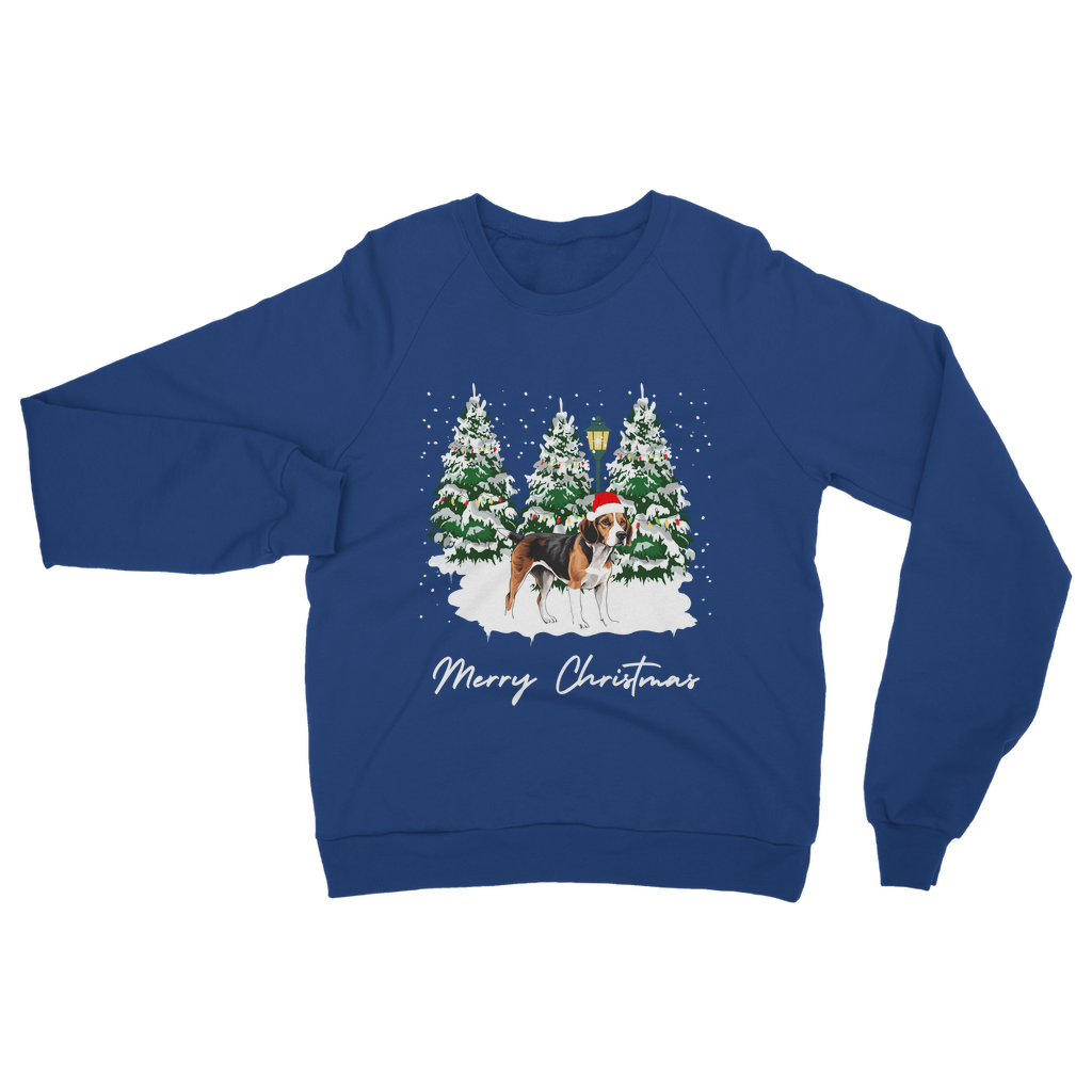 Festive Beagle - Unisex Adults Christmas Sweatshirt