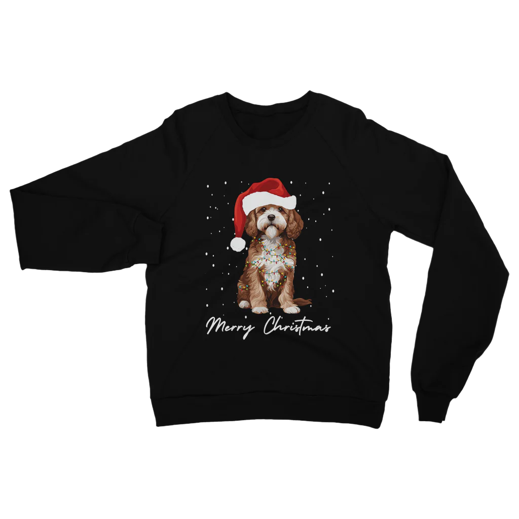 Unisex Christmas Cavapoo Sweatshirt | Small - 5XL