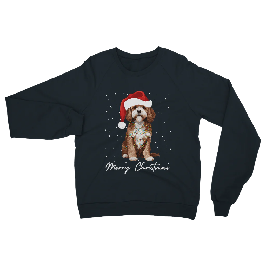 Unisex Christmas Cavapoo Sweatshirt | Small - 5XL