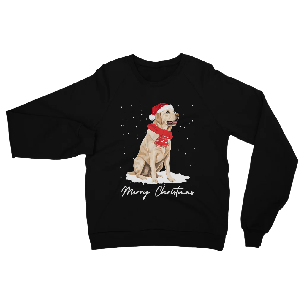 Men & Women's Golden Labrador Dog Christmas Sweatshirt