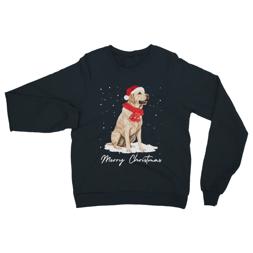 Men & Women's Golden Labrador Dog Christmas Sweatshirt