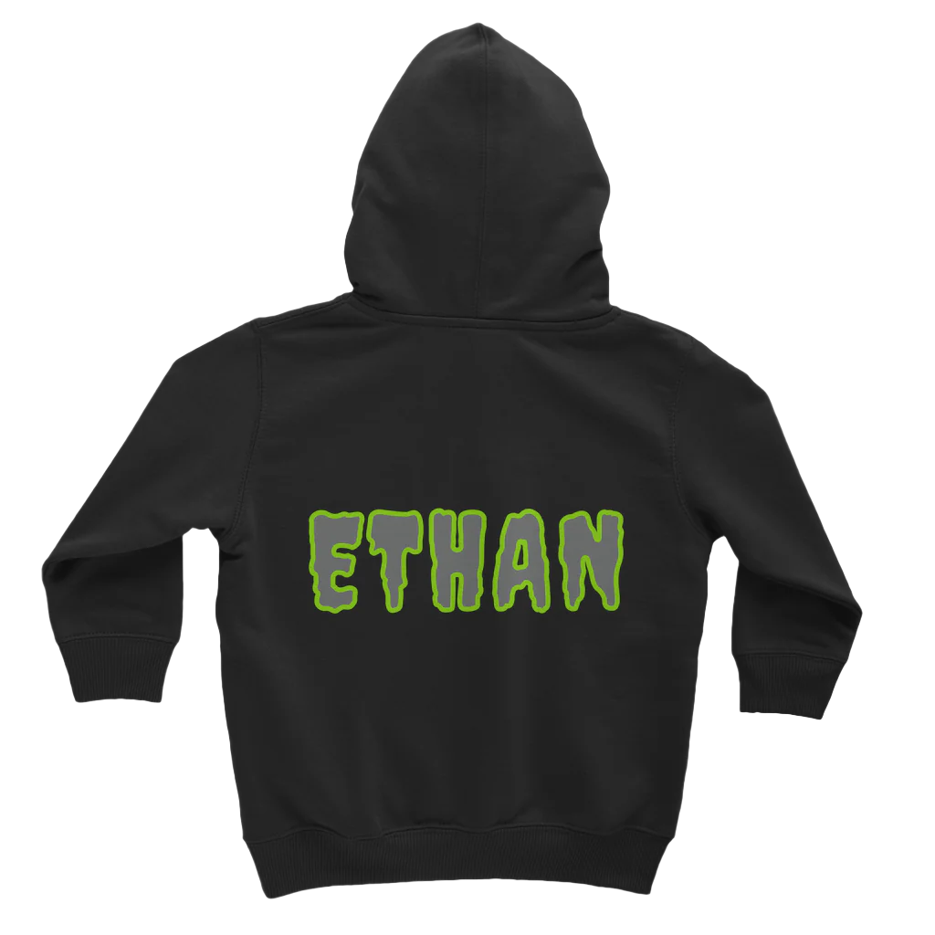 Kids Personalised Halloween Monster Truck Hoodie | 3 - 13 years