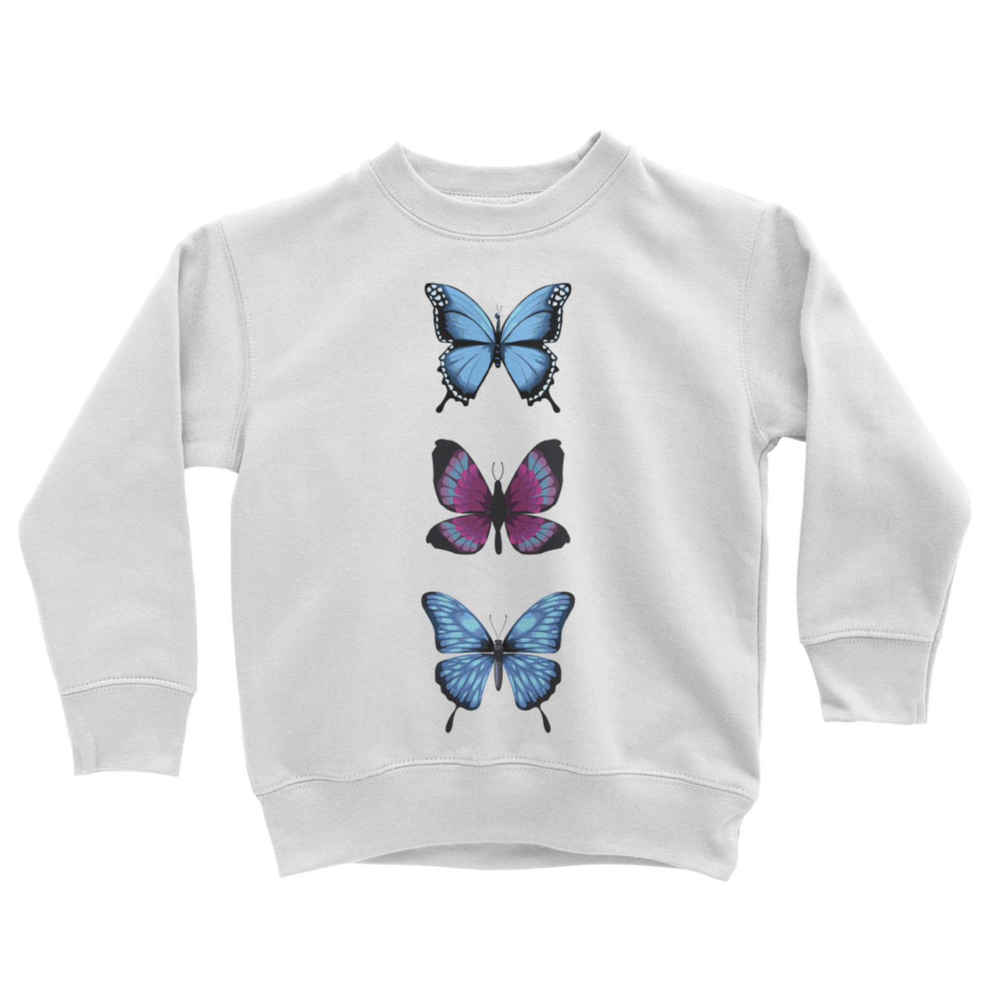 Butterfly Trio - Girls Sweatshirt