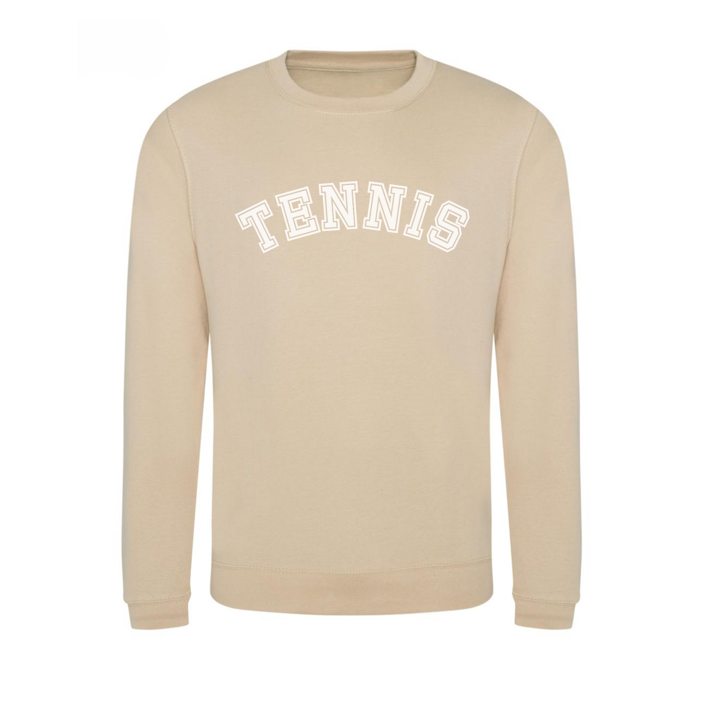 Women's College Style TENNIS Sweatshirt | Small - 5XL