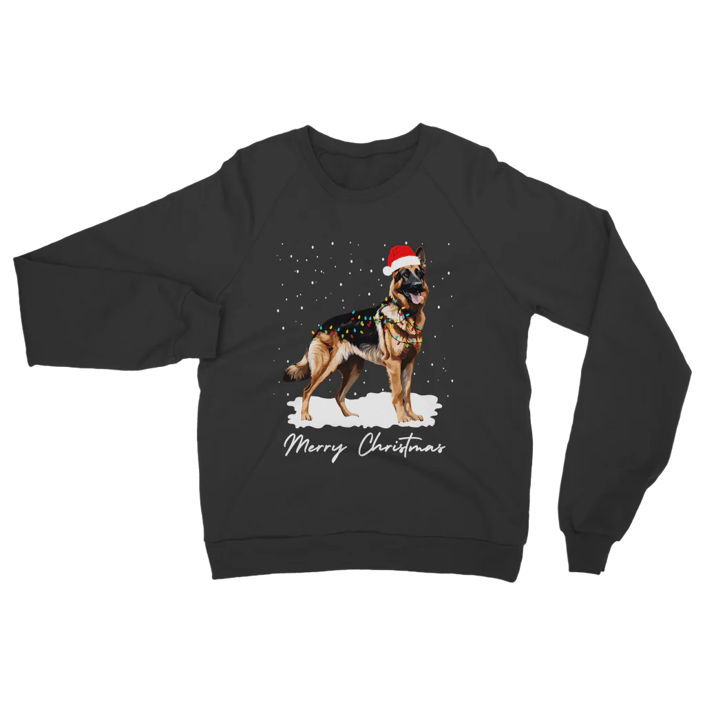 Adults German Shepherd Christmas Jumper