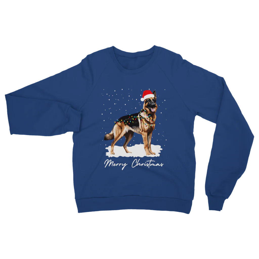 Adults German Shepherd Christmas Jumper