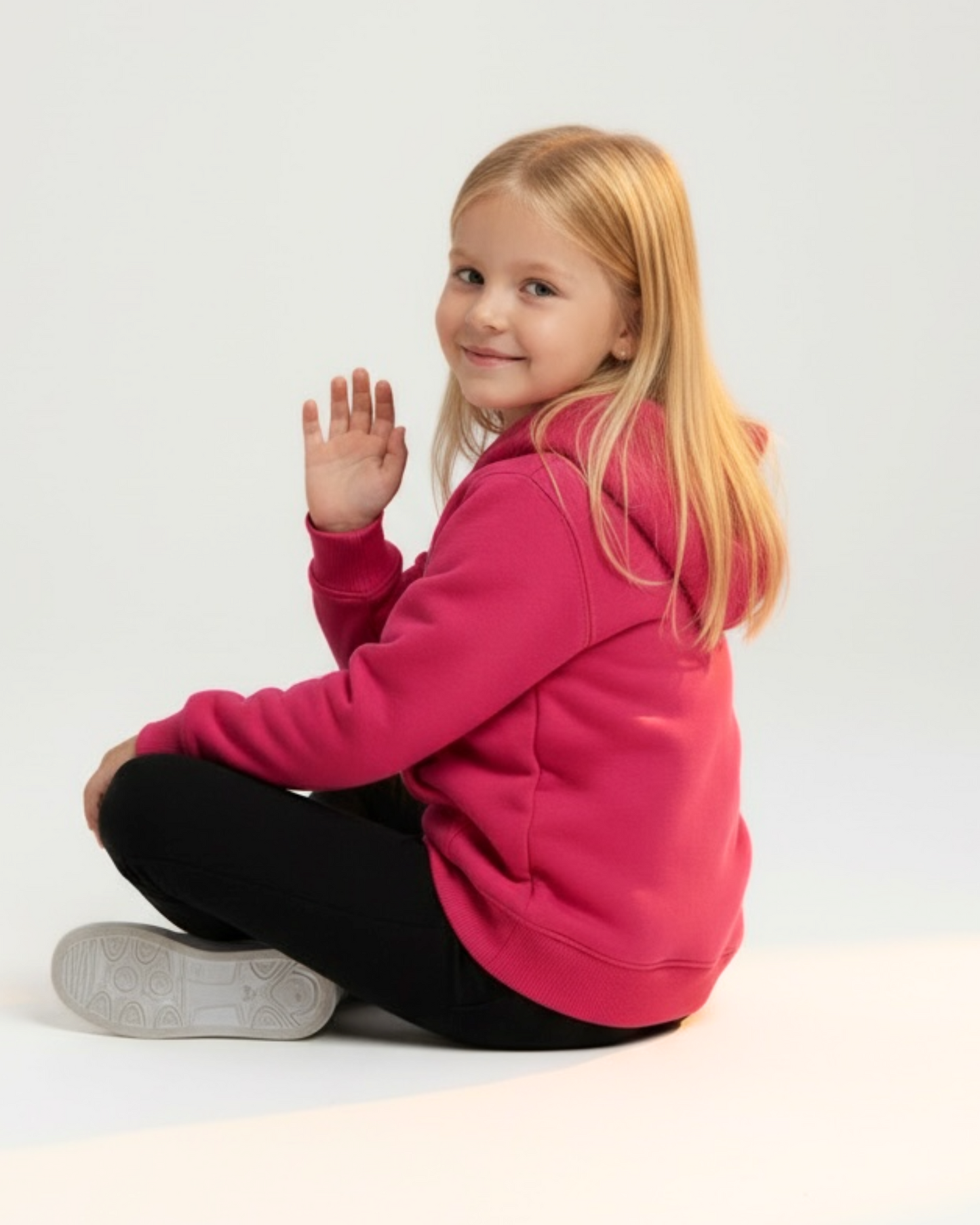 "Just a Girl Who Loves Pandas " Girls Pullover Hoodie (3-13 yrs)