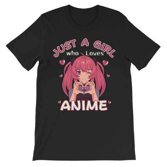 Just a Girl Who Loves Anime - Kids & Teens Anime T-shirt