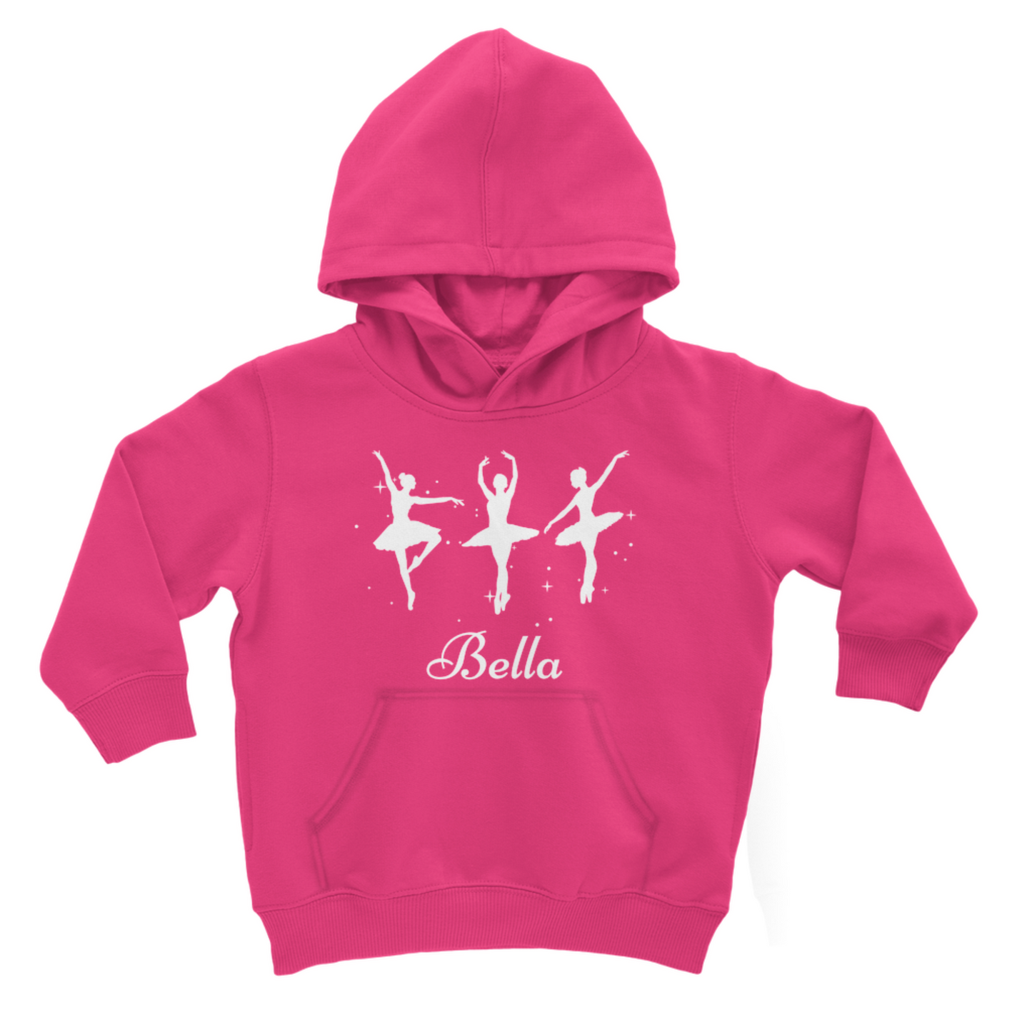 Girls Personalised Ballet/Dance Hoodie | 3 - 13 years