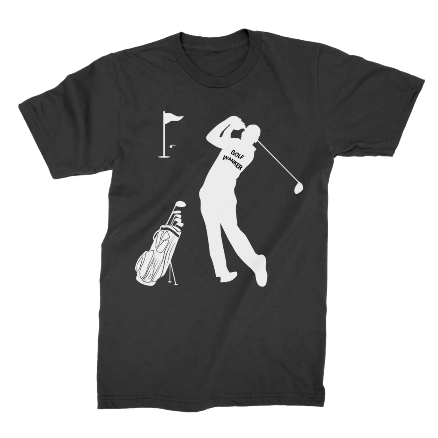 Men's 'Golf Wanker' Premium Cotton T-shirt | S - 4XL