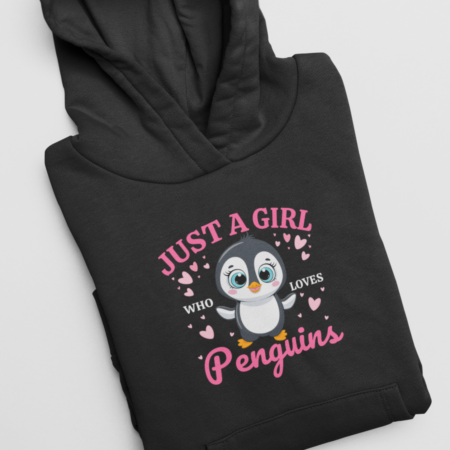 Just a Girl who loves Penguins Hoodie