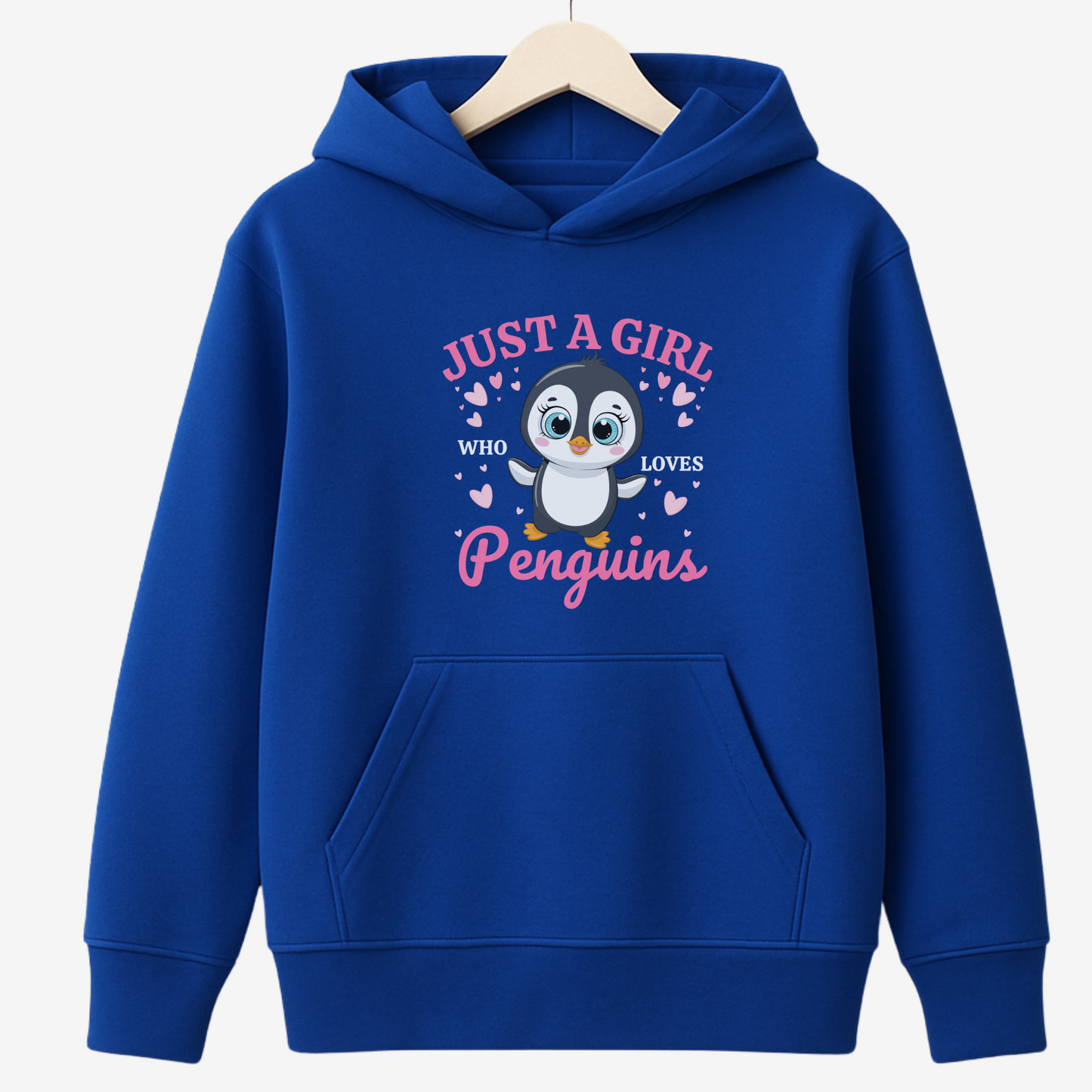 Just a Girl who loves Penguins Hoodie