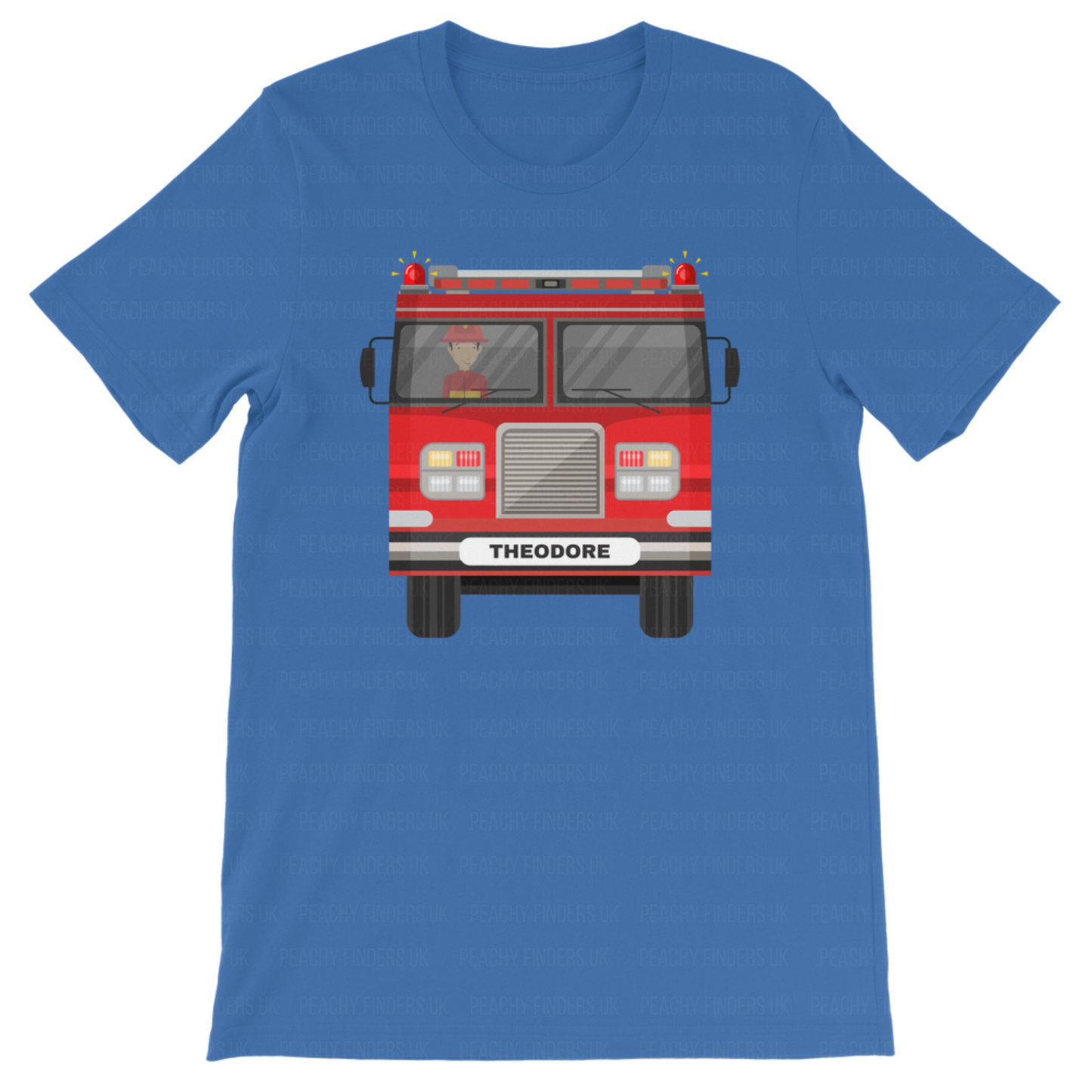 Children's Fire Engine T-shirt | 3 - 8 years
