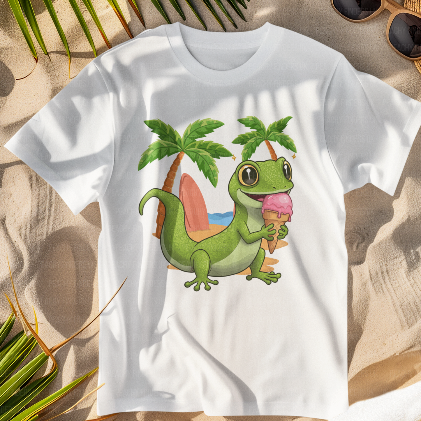 Kids Unisex Summer Gecko T-Shirt