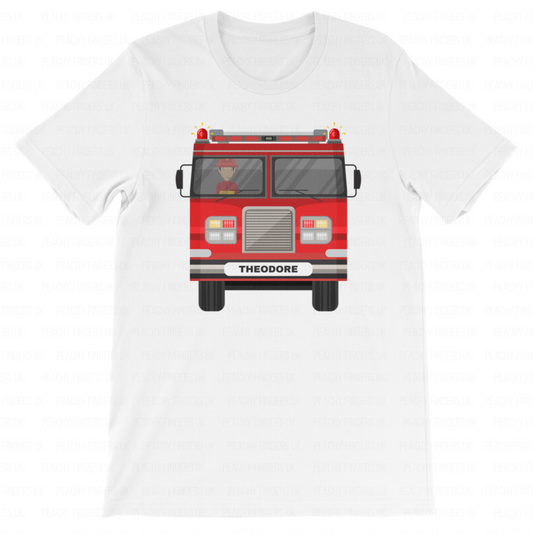 Children's Fire Engine T-shirt | 3 - 8 years