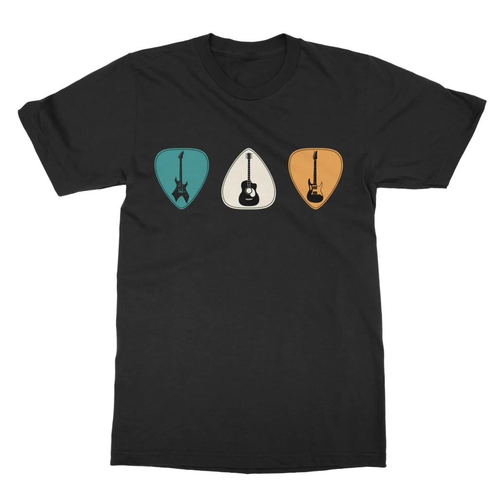 Men's Guitar Picks/Plectrum's T-shirt