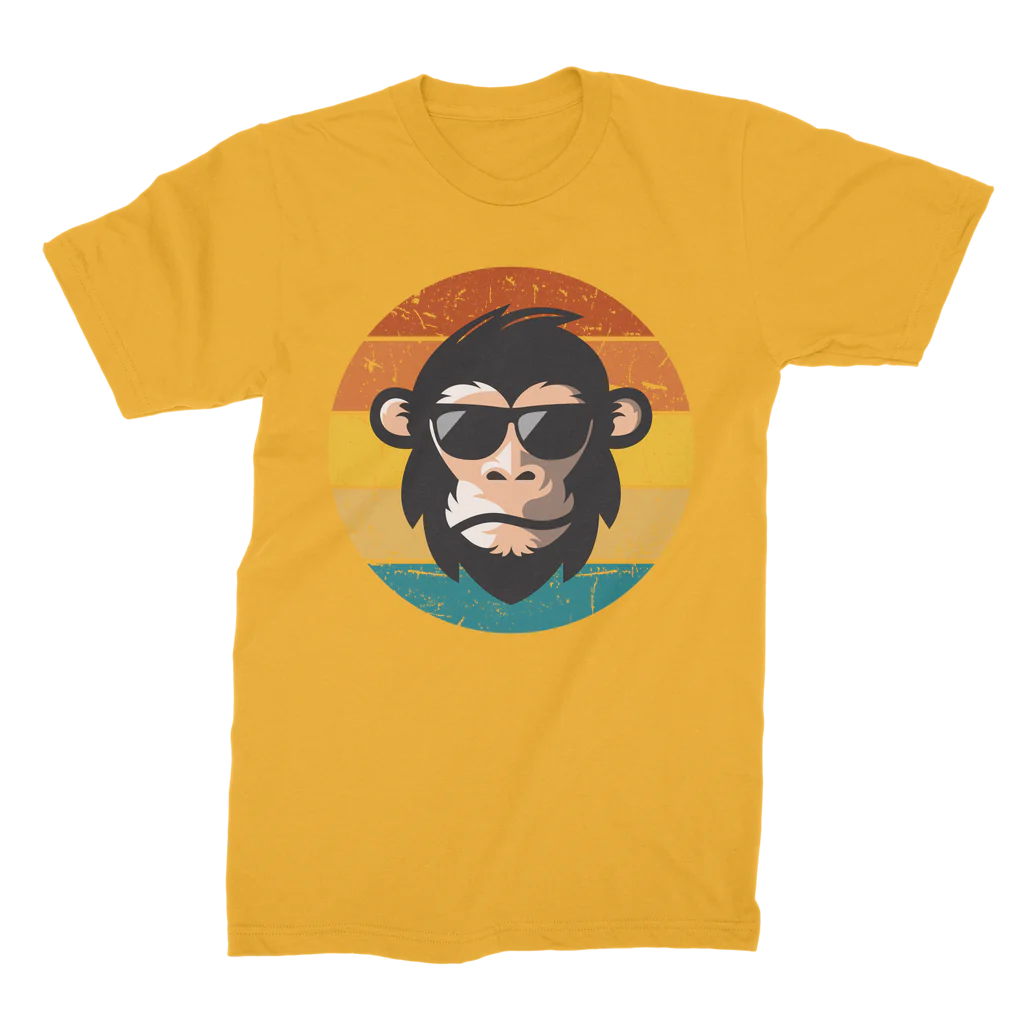 Men's Retro Cool Chimp T-shirt | S - 4XL
