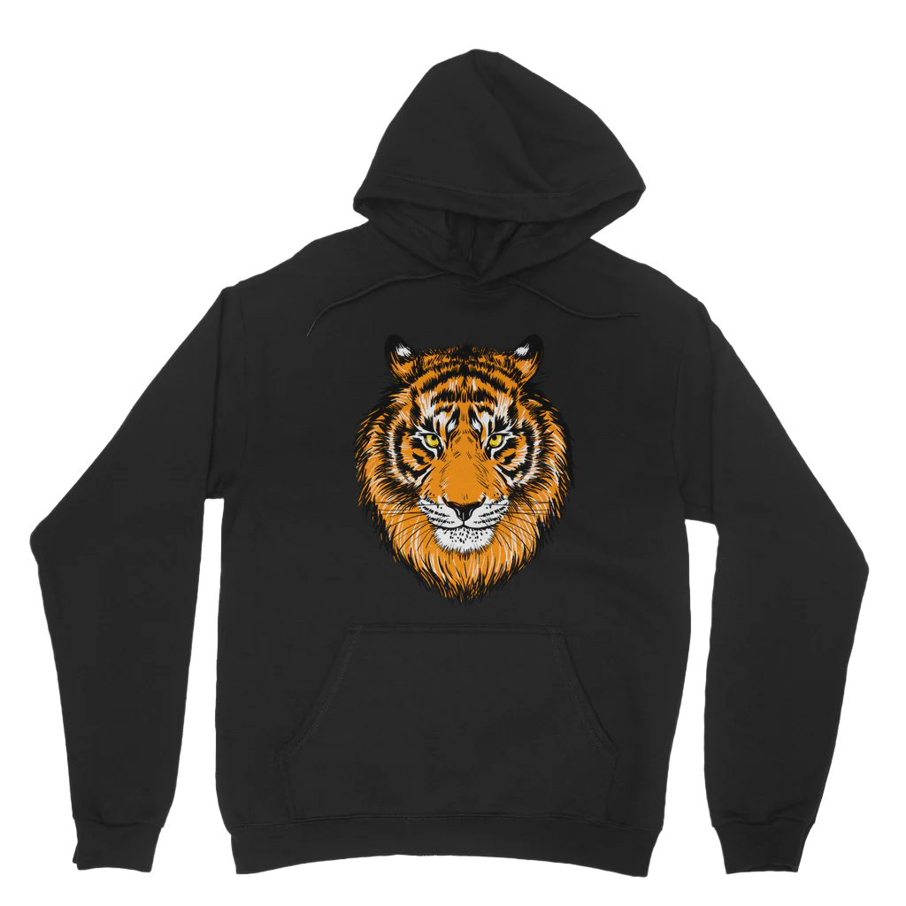 Men's Tiger Graphic Pullover Hoodie | XS - 5XL