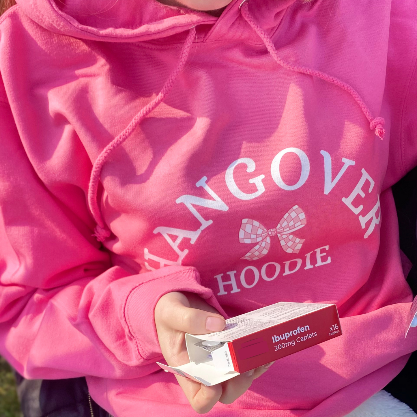 Women's Candy Floss Pink Hangover Hoodie