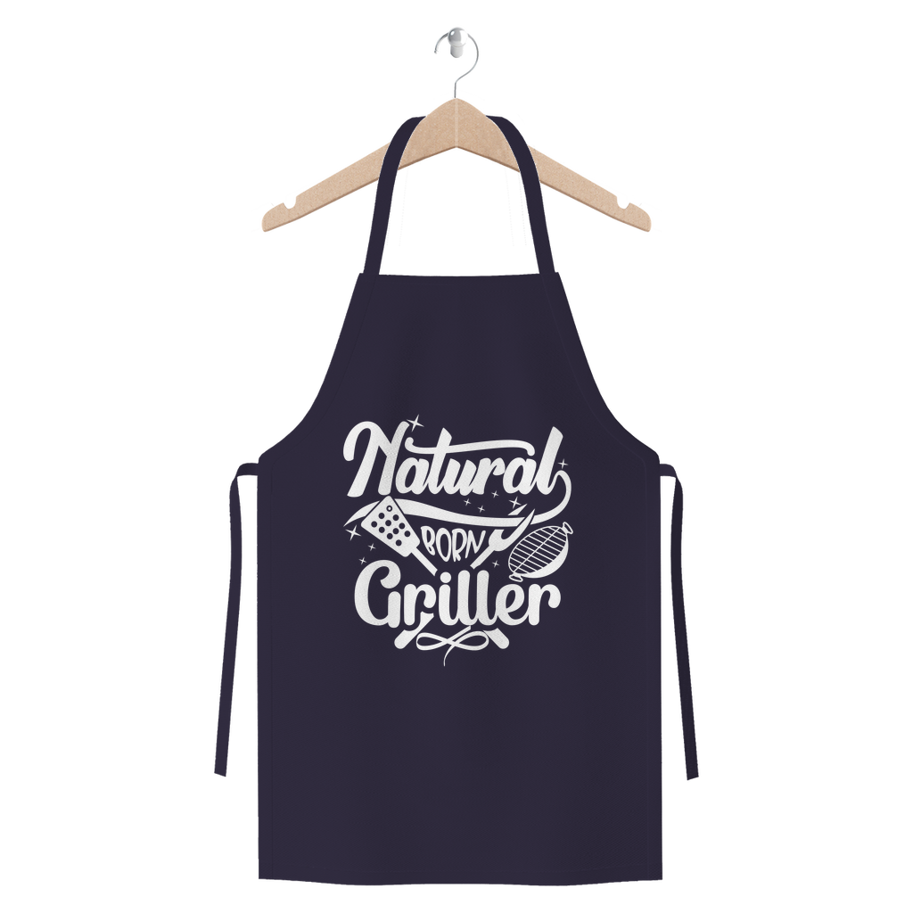 Natural Born Griller | Premium Cotton Twill Apron
