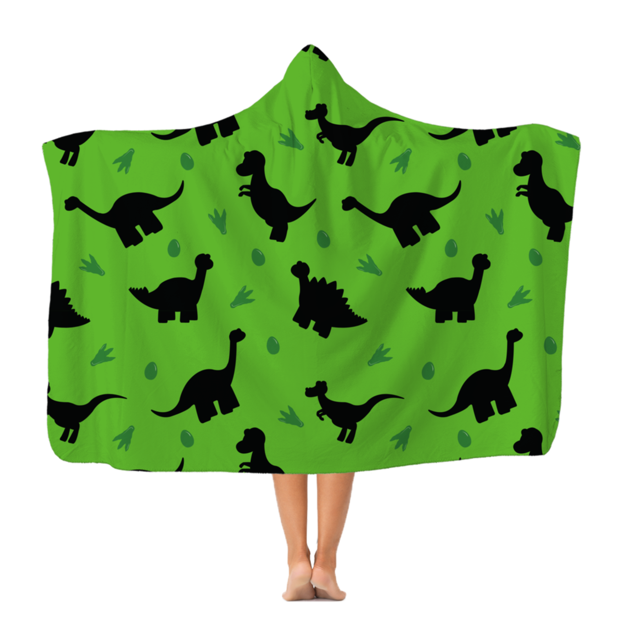 Dinosaur blanket with online hood