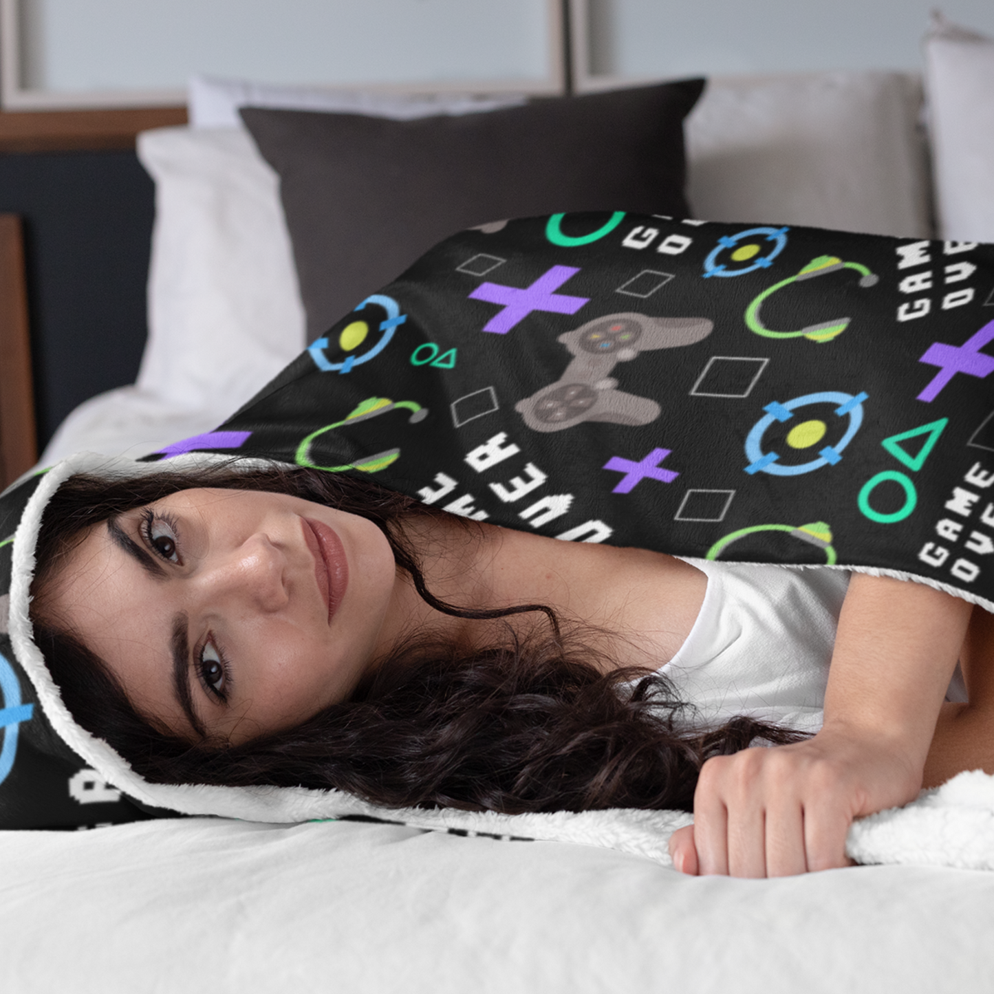 Gamers Hooded Blanket - Gifts for Video Gamers