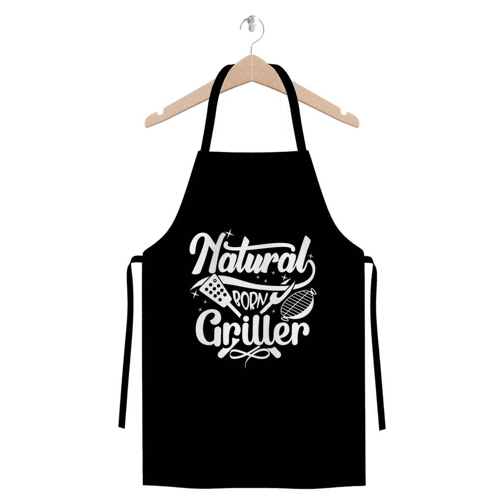 Natural Born Griller | Premium Cotton Twill Apron