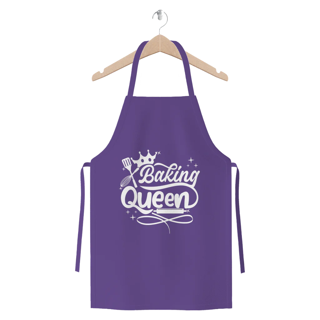 Baking Queen Apron | Premium Cotton Twill | 4 Colours