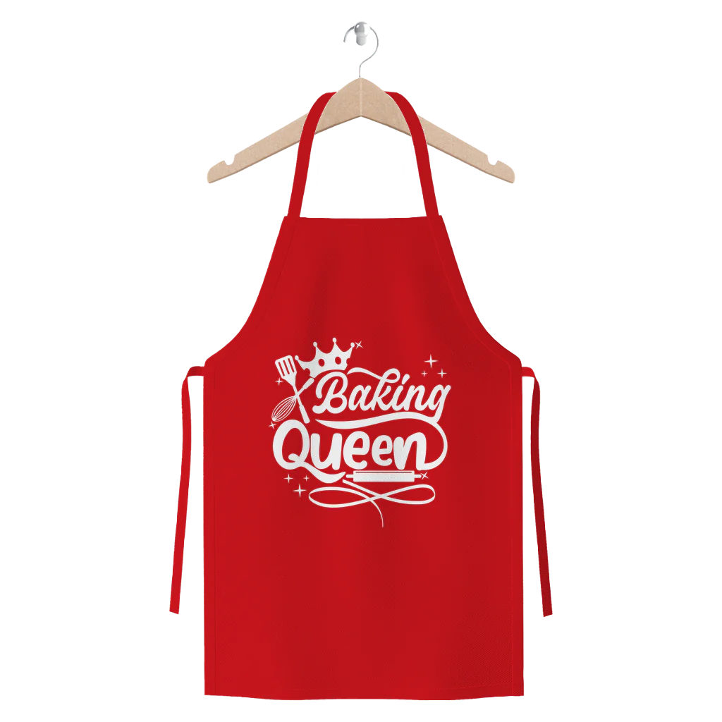 Baking Queen Apron | Premium Cotton Twill | 4 Colours