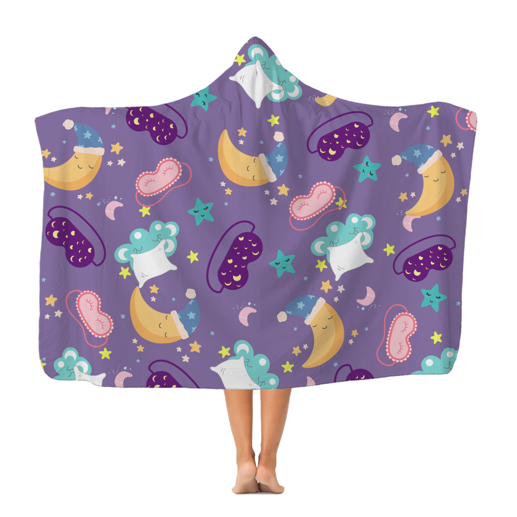 Kids Sleepover/Slumber Premium Hooded Blanket