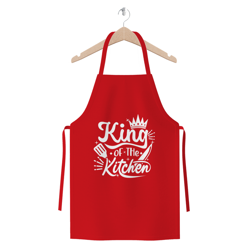 King of the Kitchen - Men's Premium Cotton Twill Apron