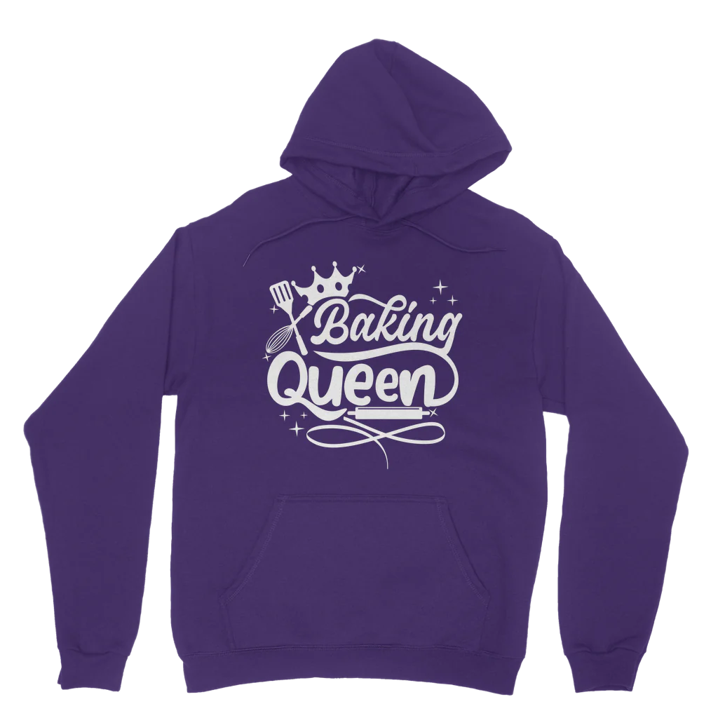 Women's 'Baking Queen' Pullover Hoodie