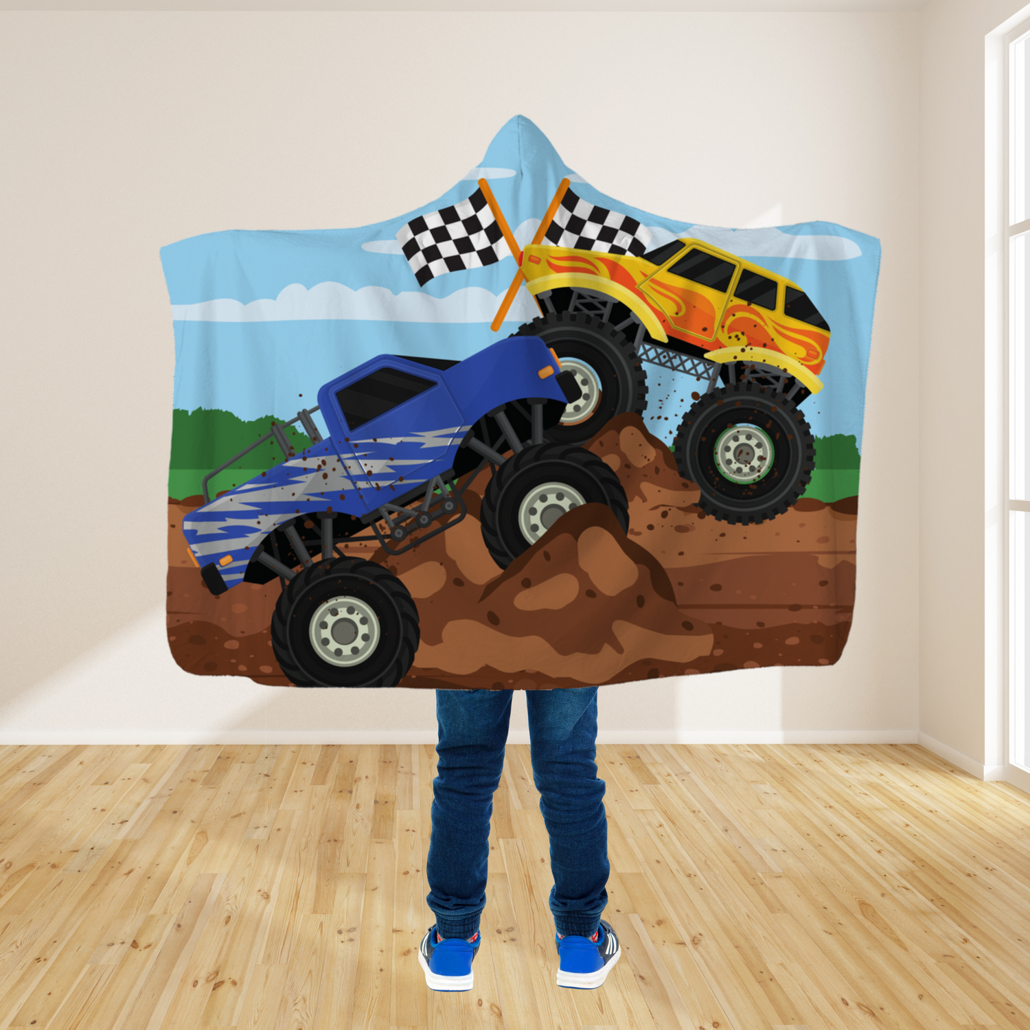 Boys Hooded Blankets