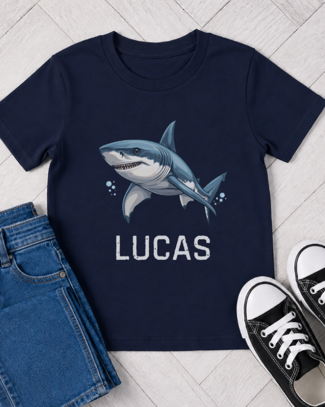Kids Shark Tops & Tees