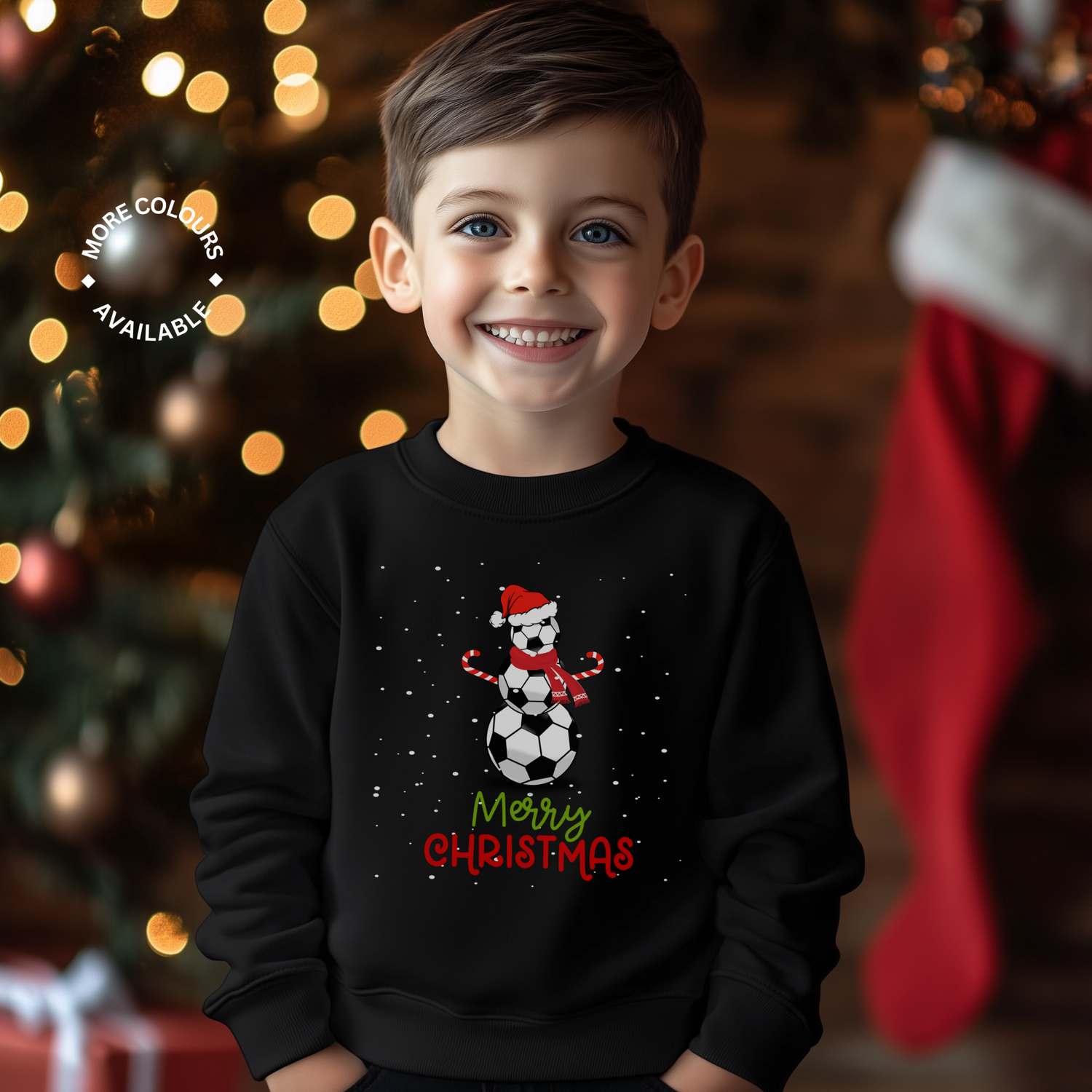 Kids Football Christmas Jumpers