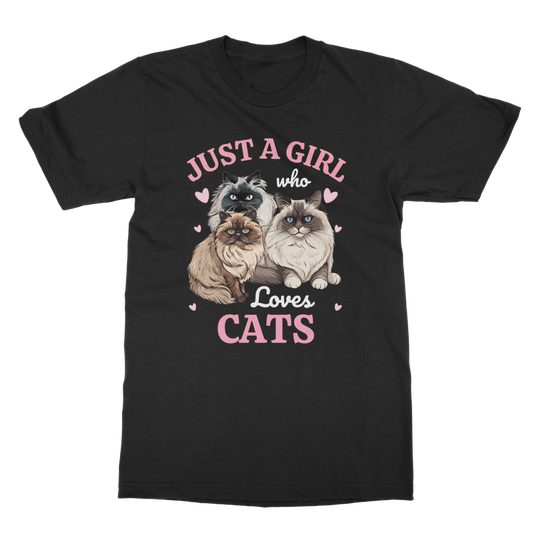 Just a Girl who loves Cats - Women's T-shirt