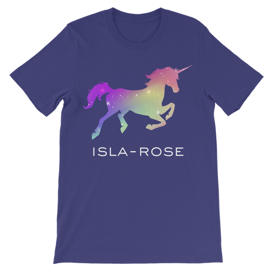 Girls Ombre Rainbow Unicorn T-shirt  | 3 - 13 years