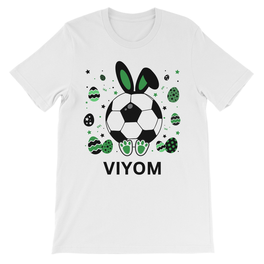 football-easter-bunny-vector-3-300 Kids Unisex T-Shirt