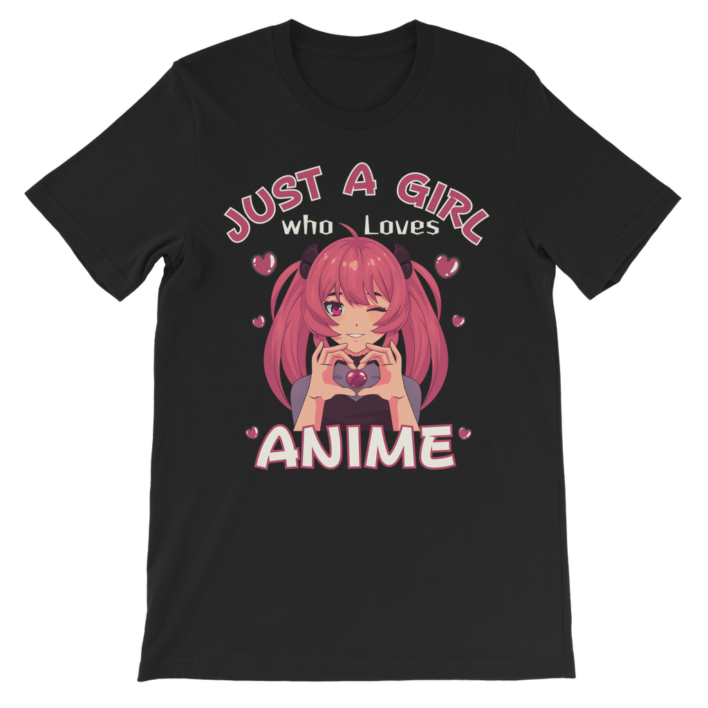 Just a Girl Who Loves Anime  - Kids & Teens Anime T-shirt