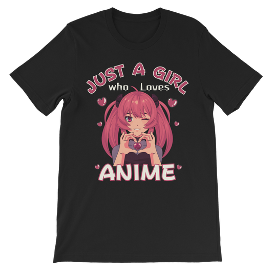 Just a Girl Who Loves Anime  - Kids & Teens Anime T-shirt