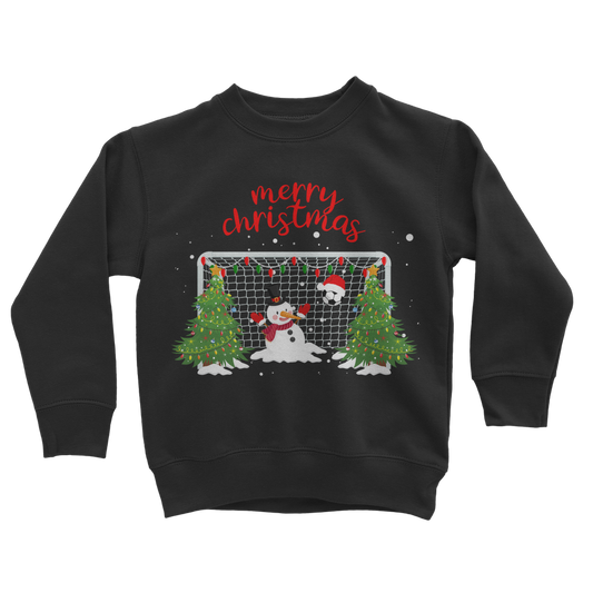 Kids Christmas Football Sweatshirt Jumper | 3 - 13 years