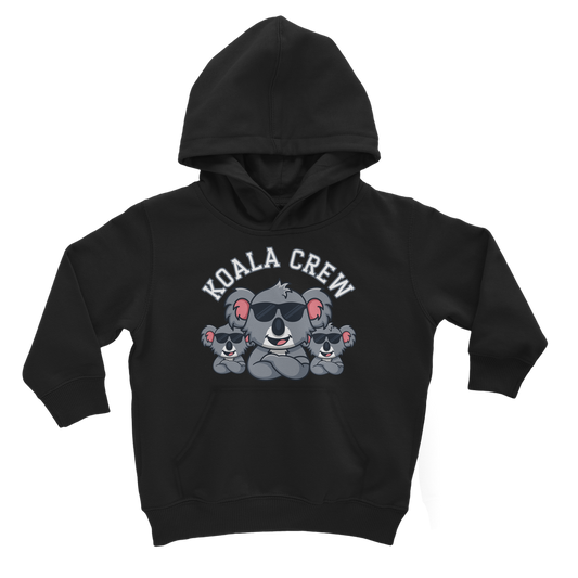 Unisex Kids "Koala Crew" Pullover Hoodie (Ages 3-13 Yrs)