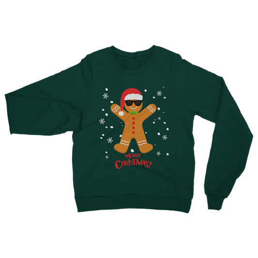 Cool Gingerbread Man Ladie's Sweatshirt