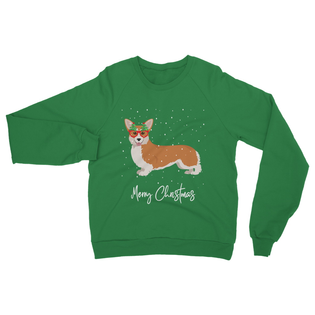 Festive Corgi - Unisex Adults Christmas Sweatshirt