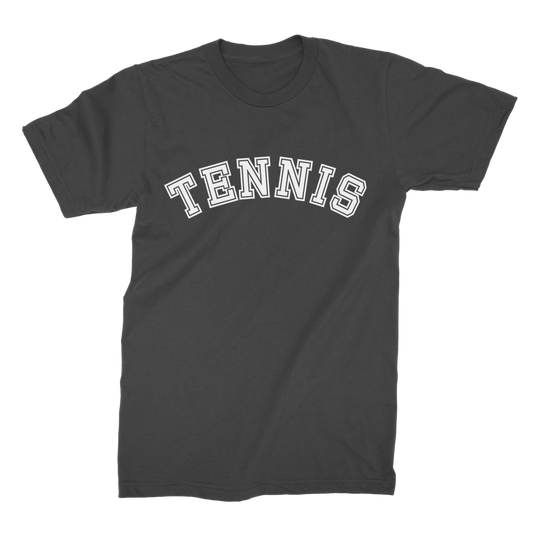 Men’s Tennis T-Shirt | College Style “TENNIS” Cotton Tee