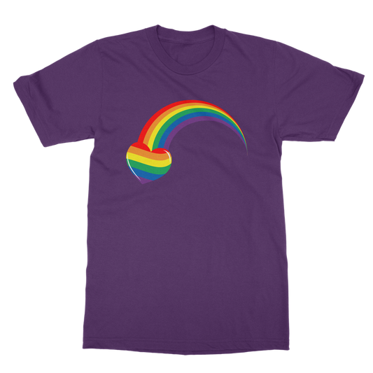 Rainbow Heart - Unisex Adults T-Shirt | Available in 6 colours